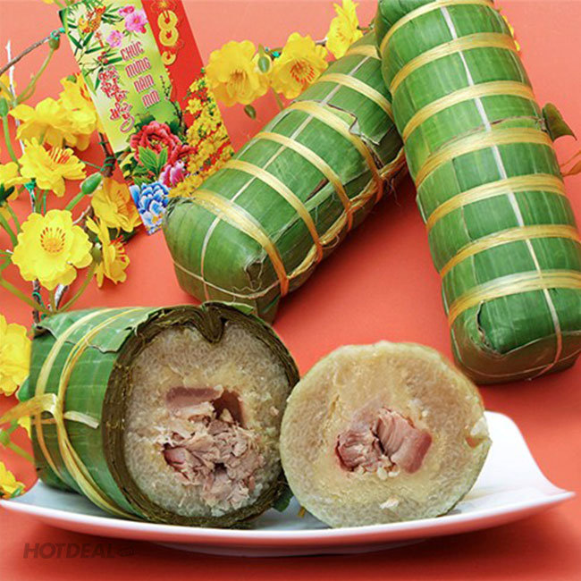 Bánh Tét Trà Cuôn