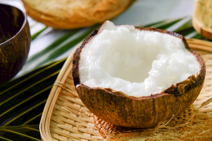 Dừa sáp Cầu Kè